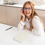 Stylish 7" x 10" Thick Lined Notebook