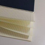 B5 Spiral Notebook with Lined Pages - Blue