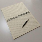 B5 Spiral Notebook with Lined Pages - Blue