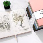 Purple Hardcover Lined Journal Notebook - 160 Pages