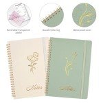Joyberg Cute Aesthetic Spiral Notebooks - 2 Pack