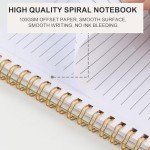 Joyberg Cute Aesthetic Spiral Notebooks - 2 Pack