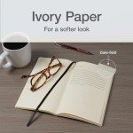 Black Lined Oxford Writing Notebook - 192 Pages