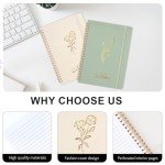Joyberg Cute Aesthetic Spiral Notebooks - 2 Pack