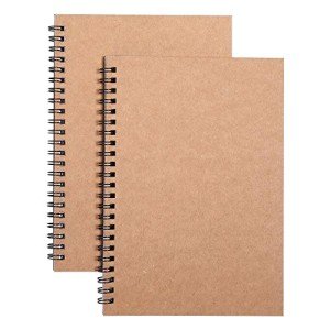 Spiral Notebooks, College Ruled, 2 Pack