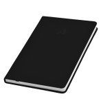 A5 Black Lined Notebook Journal - 160 Pages