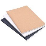 Set of 3 A5 Dotted Notebooks for Journaling