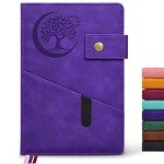 A5 Leather Lined Journal Notebook for All