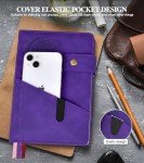 A5 Leather Lined Journal Notebook for All