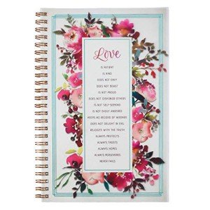 Inspirational Notebook: Love Is Patient Kind