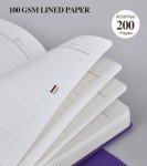 A5 Leather Lined Journal Notebook for All