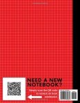 Graph Paper Notebook - 100 Sheets, 8.5 x 11