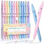 Cute 12-Pack Fine Point Gel Pens