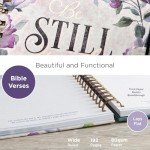 Be Still and Know Journal with Purple Rose