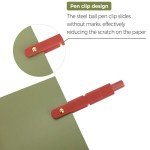 6 Pack Quick Dry Black Gel Pens