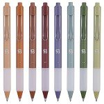 Matte Gel Pens Set - Smooth Writing, 8 Pack