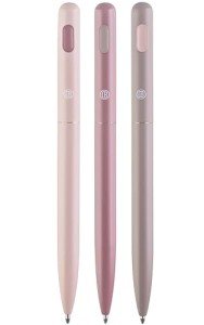 Cute Pastel Retractable Ink Pens - 3 Pack