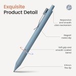 6-Pack Fine Point Gel Pens for Smooth Writing