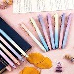 12-Pack Black Gel Pens for Smooth Writing