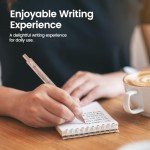 6-Pack Fine Point Gel Pens for Smooth Writing