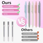 Aesthetic Gel Ink Pens Set - 5 Cute Pens