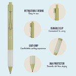 Matte Gel Pens Set - Smooth Writing, 8 Pack