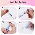 Aesthetic Gel Ink Pens Set - 5 Cute Pens