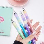 Cute Gel Pens Set - 4 Pcs with Refills