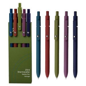 5 Pcs Fine Point Gel Pens Set