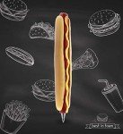 Hot Dog Writing Pen – Fun Office Accessory