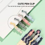 Cute Cat Gel Pens Set - 4 Pcs