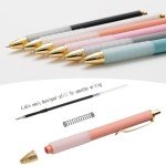Colorful Fine Point Ballpoint Pens - 6 Pack