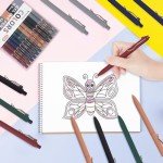 12-Pack Smooth Fine Point Gel Pens