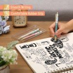 Floral Ballpoint Pen Set - 3 Pieces