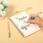 Floral Ballpoint Pen Set - 3 Pieces
