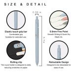 Aesthetic Gel Pens Set, 5 Pcs - Smooth Writing