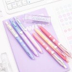 Cute 6-Pack Gel Pens for Smooth Writing