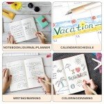 Pastel Gel Ink Pen Set with Highlighter