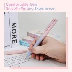 MIXVOVA 5-Pack Retractable Gel Pens in Cool Colors