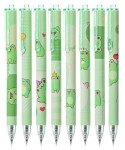 Cute Frog Gel Pens - 8 Pack, Black Ink