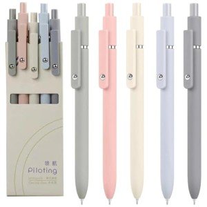 Nurse Pens Set - Aesthetic Office Supplies (5 Pcs)