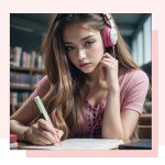 MIXVOVA 5-Pack Retractable Gel Pens in Cool Colors