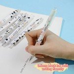 Cute Cow Print Gel Pens - Set of 12