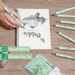 Cute Frog Gel Pens - 8 Pack, Black Ink