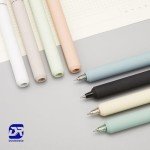 8-Pack Aesthetic Black Gel Pens for Journaling