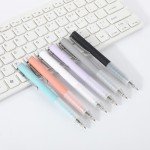 Cute Retractable Gel Pens with Soft Grip – 12 Pack