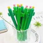 Cactus Shaped Ballpoint Pens - Pack of 30