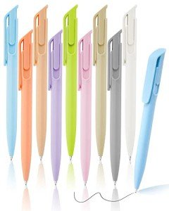 Cute 9-Pack Black Ink Ballpoint Pens