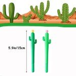Cactus Shaped Ballpoint Pens - Pack of 30