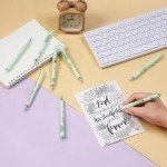 Cute Frog Gel Pens - 8 Pack, Black Ink